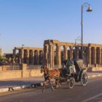 Egyptian horse-drawn carriage in Luxor 2